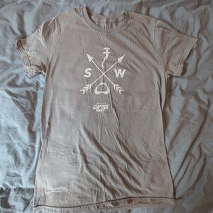 Discovery Gray Shark Week Graphic Tee